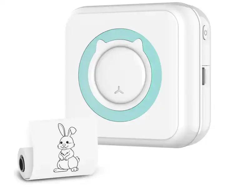Portable Wireless Printer with 6 Rolls - DigitalBliss