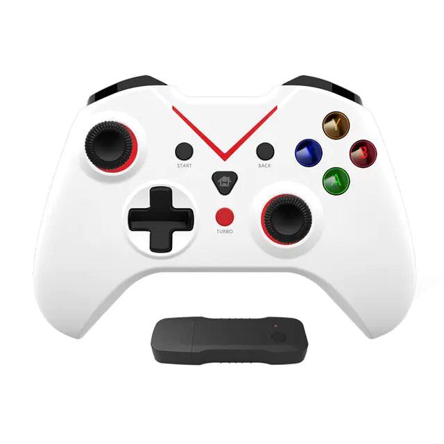 Wireless Dual Vibration Game Handle - DigitalBliss