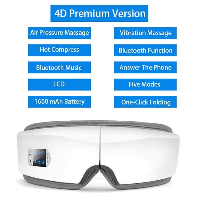 Smart Eye Massager with Airbag Vibration - DigitalBliss