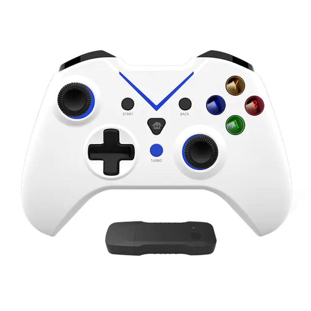 Wireless Dual Vibration Game Handle - DigitalBliss