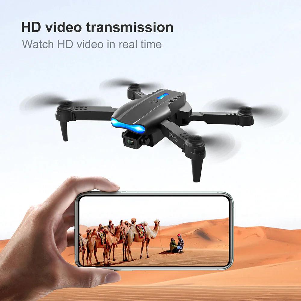 4K GPS Drone X Pro with HD Dual Camera WiFi FPV Foldable RC - DigitalBliss