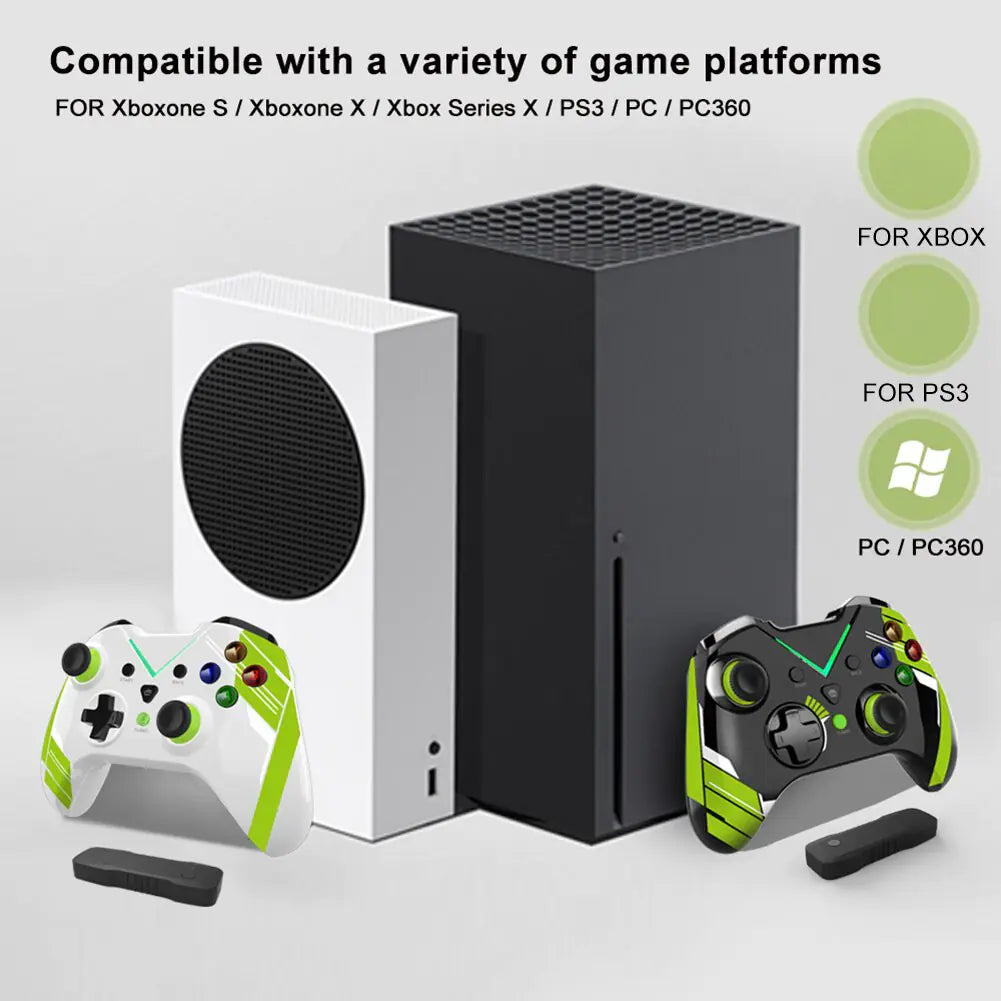 Wireless Dual Vibration Game Handle - DigitalBliss