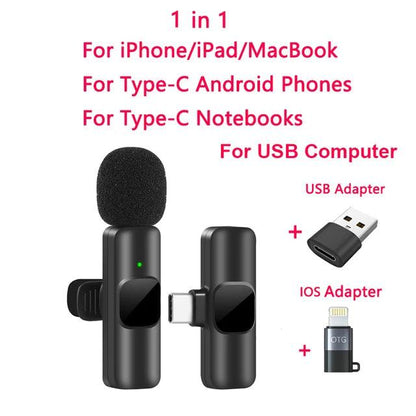 Portable Wireless Microphone - DigitalBliss