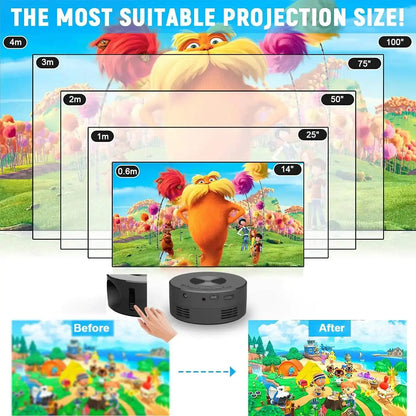 Mini Portable Smartphone Projector - DigitalBliss