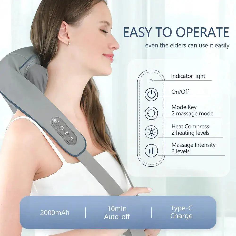 Neck and Shoulder Massager - DigitalBliss