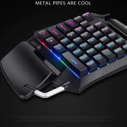 One-Hand Gaming Keyboard - DigitalBliss