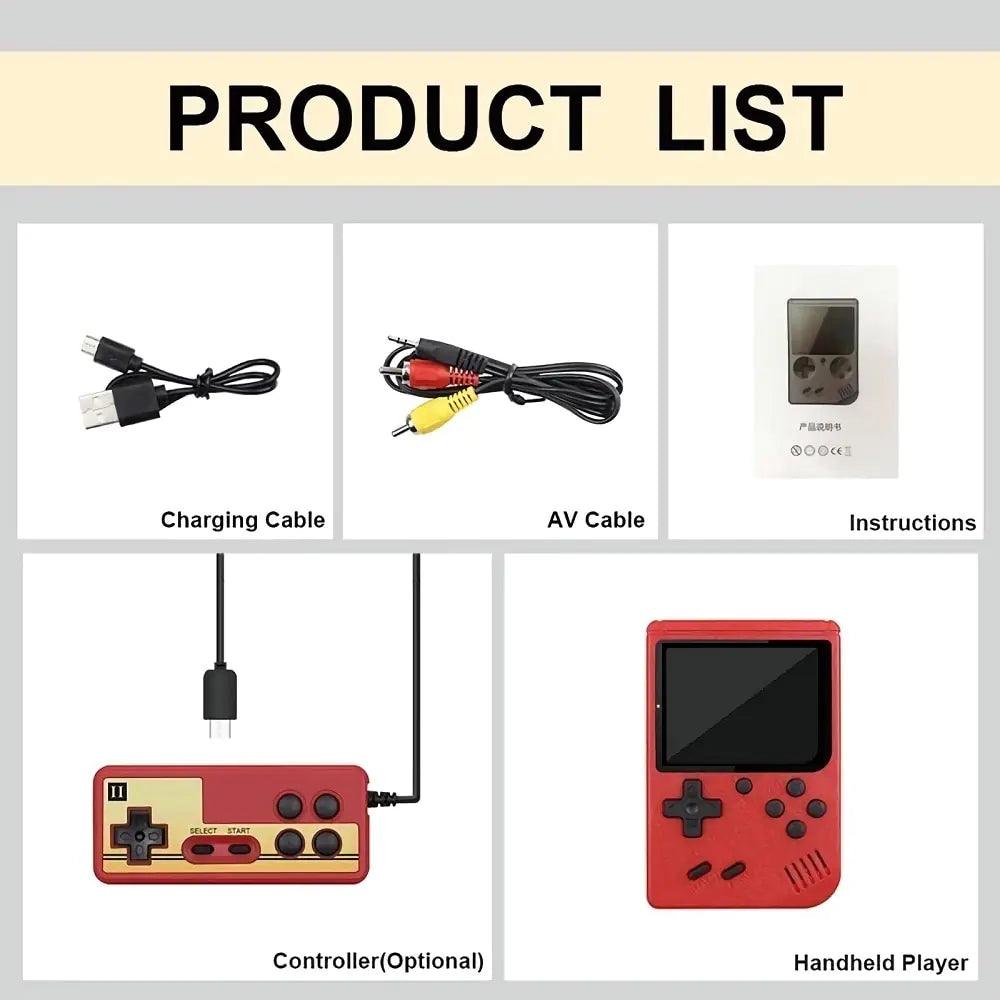 Classic Portable Mini Video Game Console - DigitalBliss