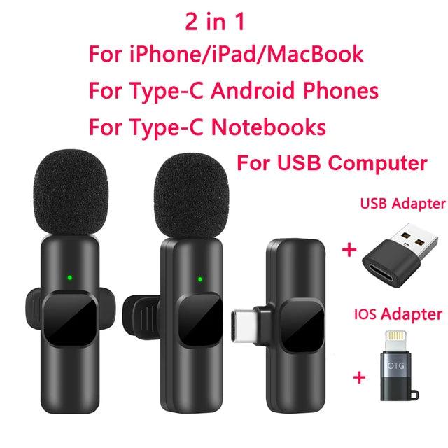 Portable Wireless Microphone - DigitalBliss