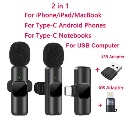 Portable Wireless Microphone - DigitalBliss
