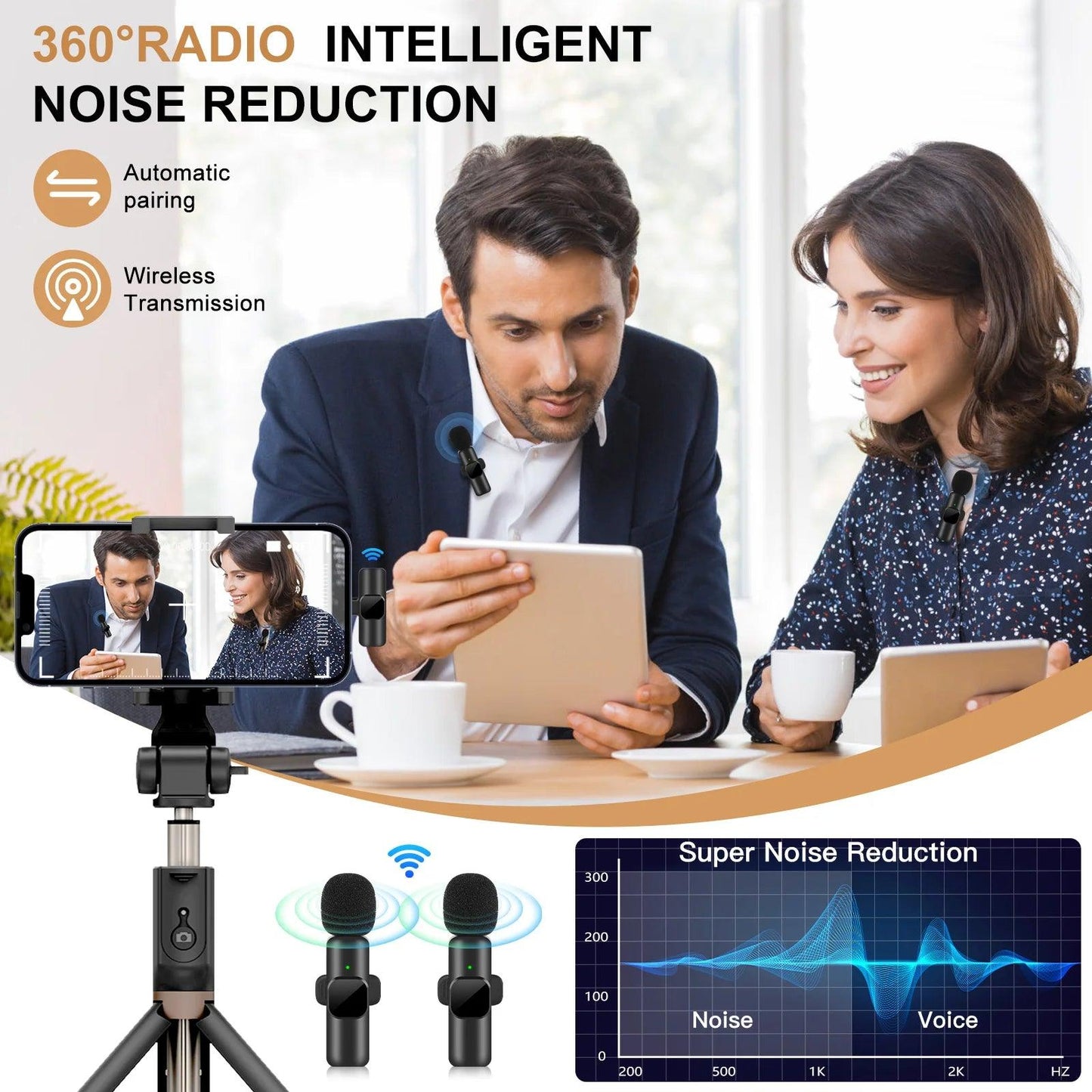 Portable Wireless Microphone - DigitalBliss