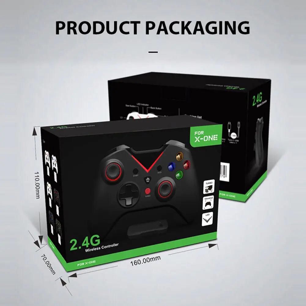 Wireless Dual Vibration Game Handle - DigitalBliss