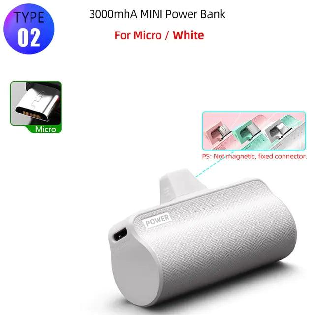 5000mAh Mini Power Banks - DigitalBliss