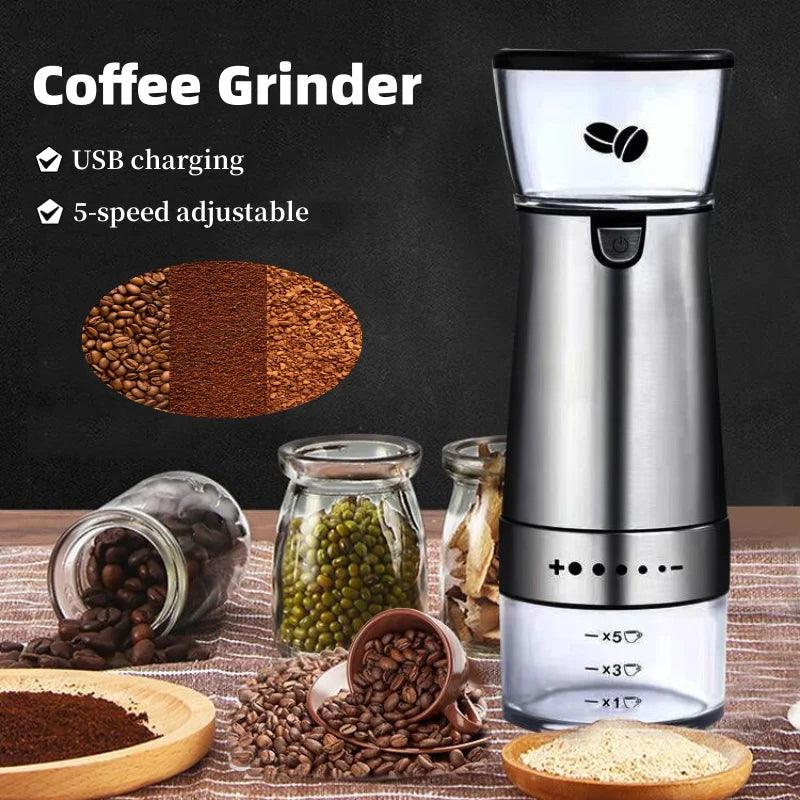 Portable Electric Coffee Grinder - DigitalBliss