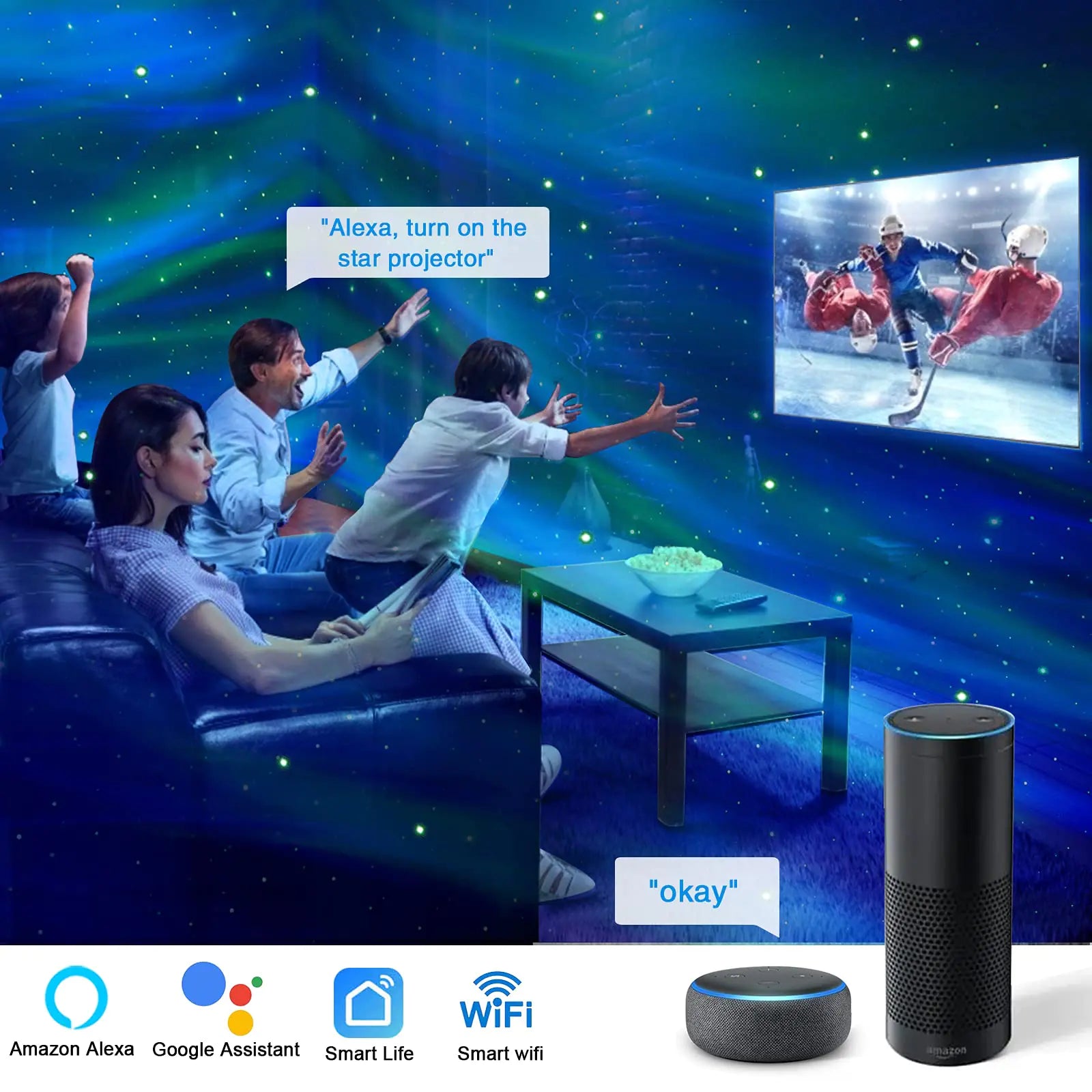 Aurora Galaxy Projector - DigitalBliss
